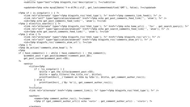 Wordpress: Comments RSS Feed showing repeating title смотреть онлайн
