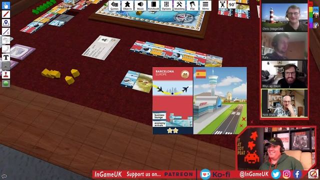 #PlayTestBroadcast #LivePlay tonight we are playing Connecting Flights The Board Game. смотреть онлайн
