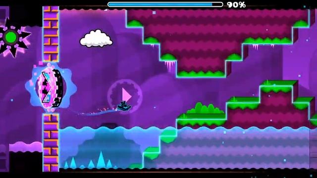 Прохождение Geometry dash - Geometrical Dominator смотреть онлайн