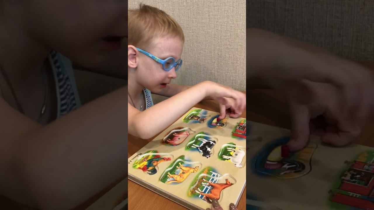 Занятие для ребёнка с ДЦП и CTNNB1. Class For A Child With Cerebral Palsy And CTNNB1