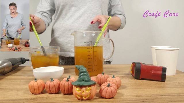 Тыквенное мыло на Хэллоуин смотреть онлайн