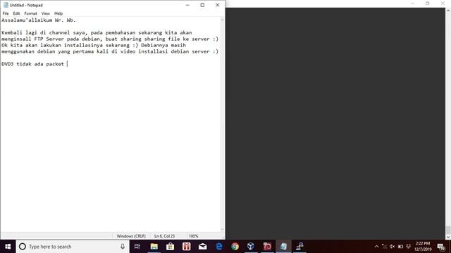 FTP Server Debian смотреть онлайн