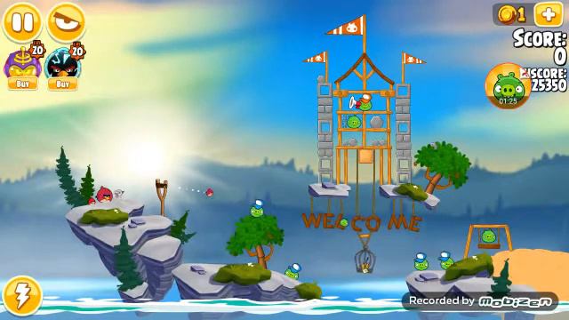 Angry Birds Seasons:Summer Camp 2016⛺ смотреть онлайн