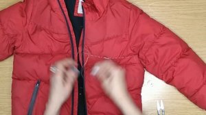 видео-урок как быстро зашить куртку