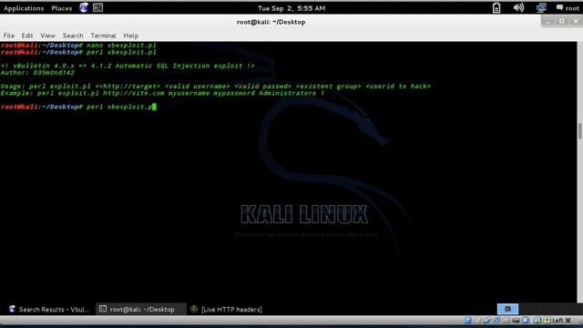 vBulletin Automatic SQL Injection exploit смотреть онлайн