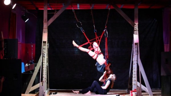 Shibari festival RopeDay: Karol and Natalia