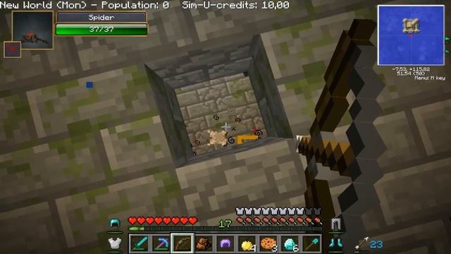 МОДные РПГ похождения в Minecraft:Данжи!