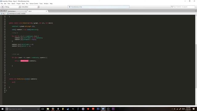 Dijkstra's algorithm part 2 Implementation смотреть онлайн