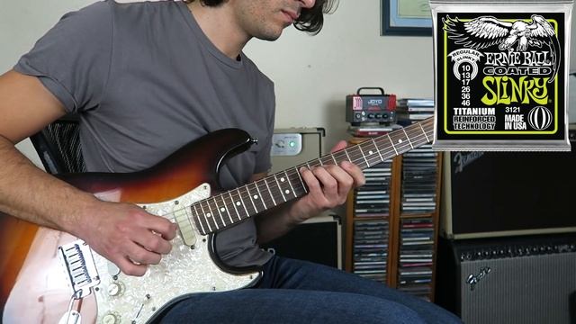 Guitar String Shootout 10's vs 10.5 - Ernie Ball Mega Slinky смотреть онлайн