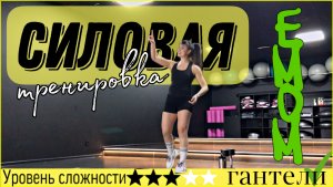 Силовая тренировка с гантелями с разминкой и растяжкой _ sindirina1