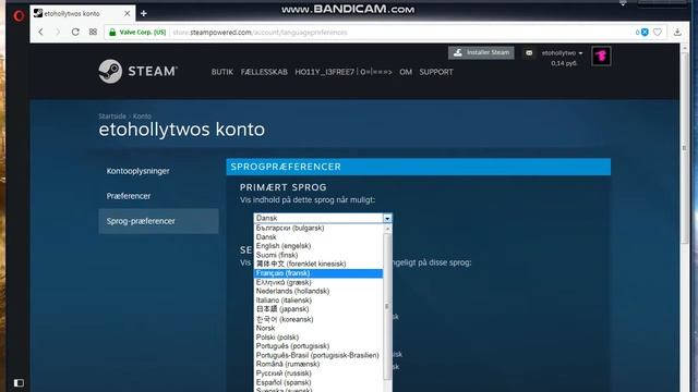 Как поменять язык в Steam (На сайте) смотреть онлайн