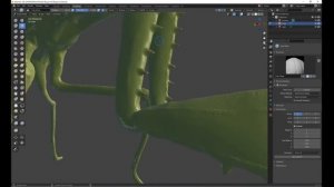 Скульпчу богомола в Blender часть 2. Mantis sculpting in Blender