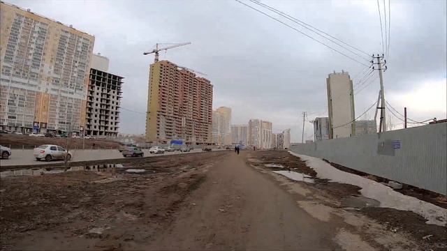 Пешком по Челябинску, Университетская Набережная. смотреть онлайн