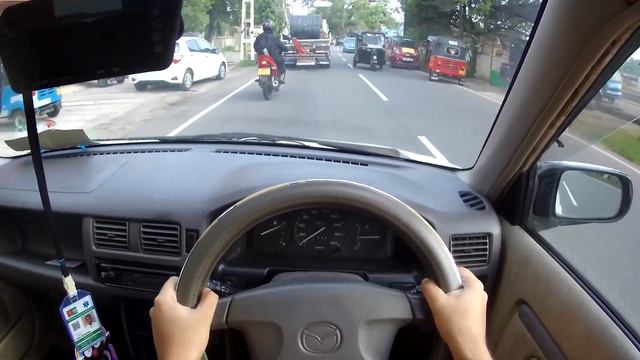 Mazda Demio DW POV Drive