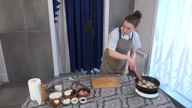 Куриная пиката с грибами смотреть онлайн