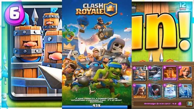 Clash Royale| Royale Recruit Practice deck| Quick Meta Deck 4.6 exilir смотреть онлайн