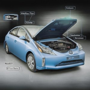 Prius проверяем ВВ батарею, Launch + ProDiag  x431pro
