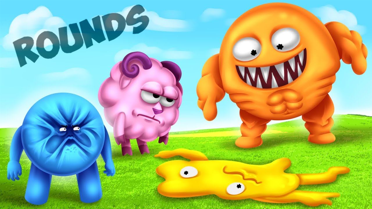 МЫ РАЗБУДИЛИ В НЁМ ЗВЕРЯ :D УГАРНАЯ БИТВА КОЛОБКОВ #rounds смотреть онлайн