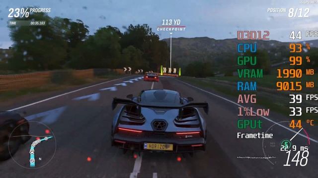 GeForce GTX 750 ti -- Intel Core i5-3470 -- Forza Horizon 4 Benchmark смотреть онлайн