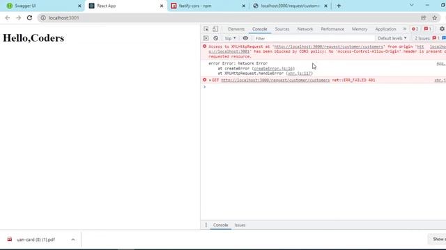 #12CORS HANDLING IN FASTIFY (REACT + FASTIFY + MYSQL +JWT) смотреть онлайн