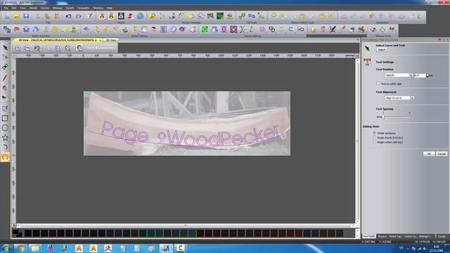 Warp Text ArtCAM 2012 1080p FullHD смотреть онлайн