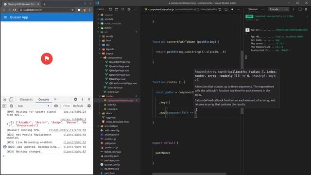 Quasar Components - Streamlining New Menu Items смотреть онлайн