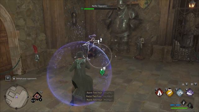 Hogwarts Legacy Part 9 - Crossed Wands Round 3 and Learning The Expelliarmus Spell смотреть онлайн