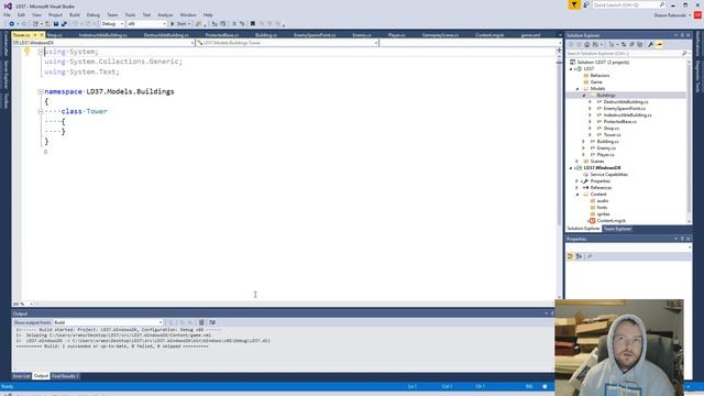 Livestream: Ludum Dare 37, One Room, C# MonoGame смотреть онлайн