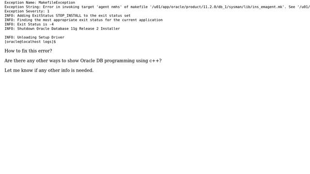 Linker error while installing Oracle 11g on Fedora 18 (2 Solutions!!) смотреть онлайн