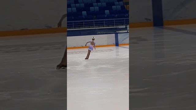 первый старт на 3 юношеский разряд, новая программа, Софии 6 лет смотреть онлайн