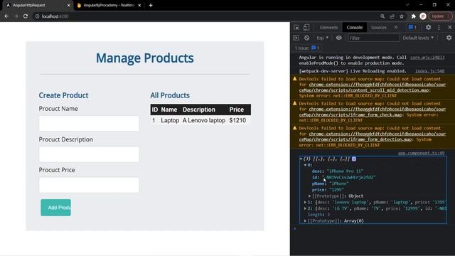 Fetching Data with Get requets | Angular HTTP | Angular 13+ смотреть онлайн