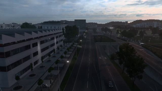 Euro Truck Simulator 2 ? Viewpoint ? Germany ?? Stuttgart City Center смотреть онлайн