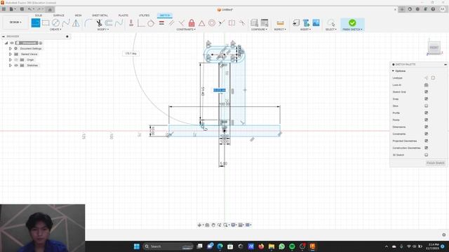 TUGAS autodesk Fusion 360 EXERCISE 193 смотреть онлайн