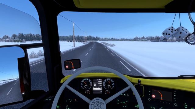Euro Truck Simulator 2 Limoges(FR) - Nantes(FR) Christmas toys of yesteryear event смотреть онлайн