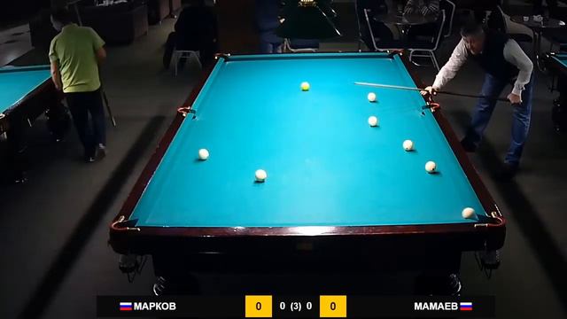 Тулбаев - Марков. Челябинск 2019. Кубок Уральской Лиги Бильярда по пирамиде смотреть онлайн