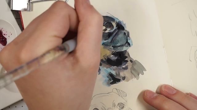 Tips for Gouache // Things I've Learned (+ Painting my Doggo!) смотреть онлайн