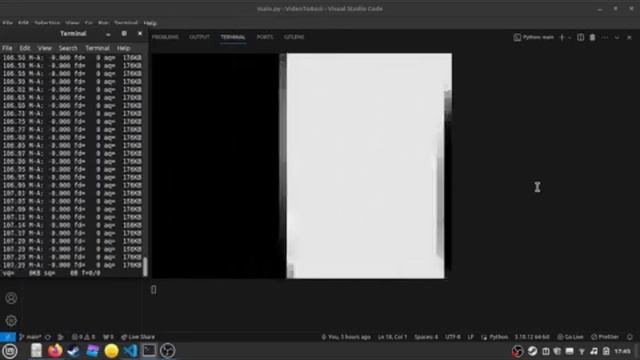 Bad Apple but in Python improved. смотреть онлайн