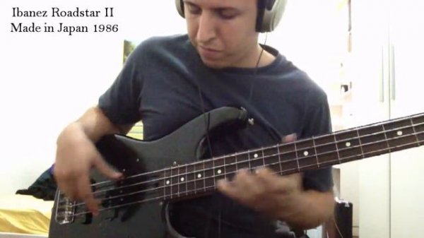 Baixo Ibanez RoadStar II Fretless Japan 1986