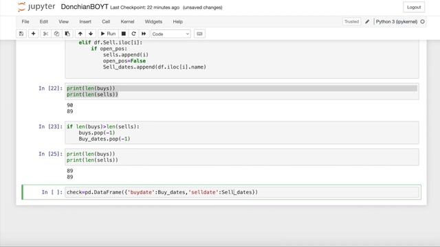 Backtesting Donchian Breakout Strategy In Python смотреть онлайн