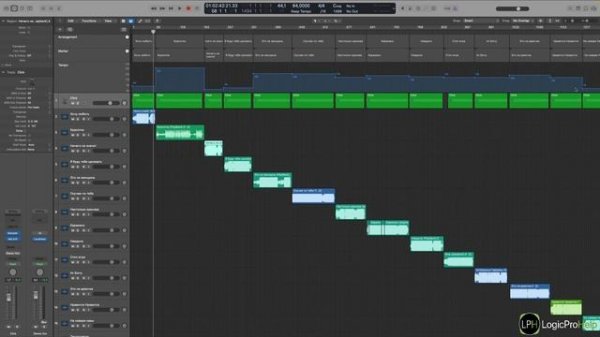 Работа с плейбэками в Logic Pro [Logic Pro Help]