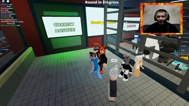 ANSWERING QUESTIONS TO SURVIVE!!! | PLAYING ROBLOX DEADLY DECISIONS!!! смотреть онлайн