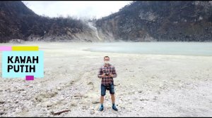 ВУЛКАНИЧЕСКОЕ ОЗЕРО. ИНДОНЕЗИЯ. БАНДУНГ. White Crater (Kawah Putih). Bandung.Java Island.Indonesia.