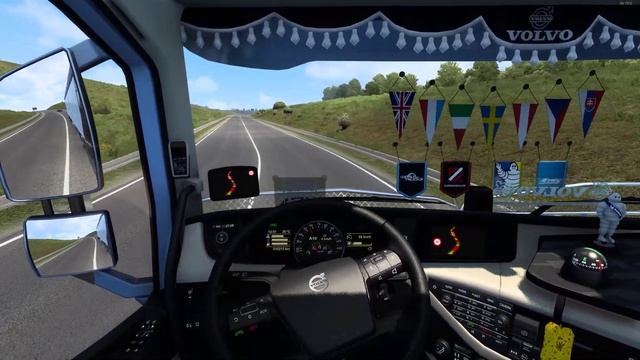 ETS2 1.47 | Volvo FH Globetrotter Euro 6 | ?? Resita- ?? Craiova 297km (Generatoare Diesel 21t) смотреть онлайн