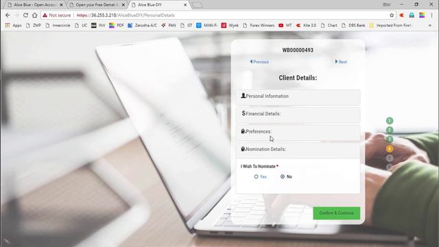 Alice Blue account Opening online with Aadhar | English | смотреть онлайн