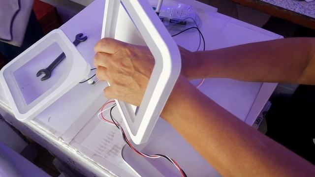 КАК СОБИРАТЬ ПОДКЛЮЧИТЬ LED ЛЮСТРУ КВАДРАТЫ! смотреть онлайн