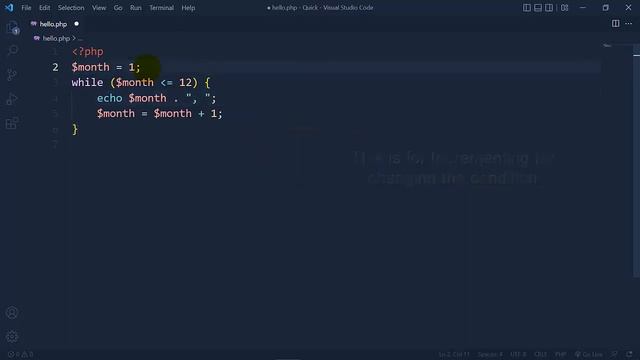 Run Code Multiple Times Based on a Condition While Loops | Web Development | The Quick Code смотреть онлайн