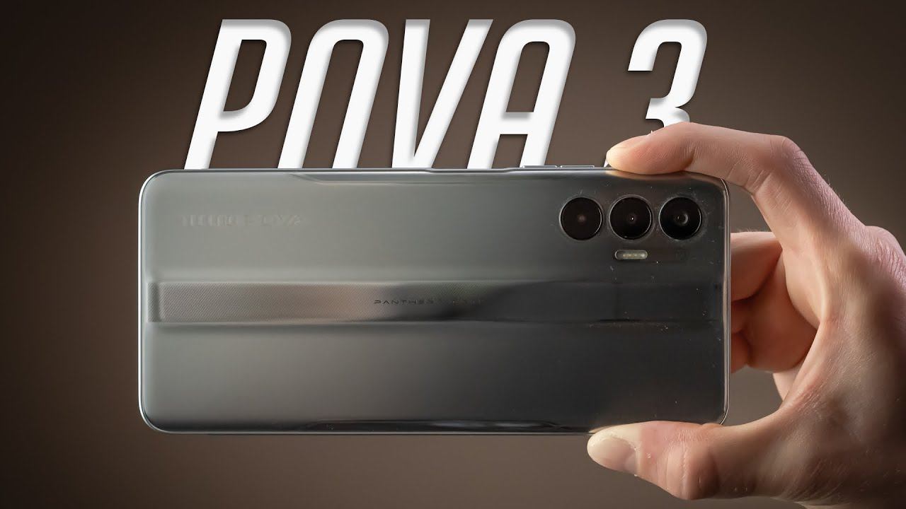 Большой, автономный, доступный Android 2022 — Обзор Tecno Pova 3 смотреть онлайн