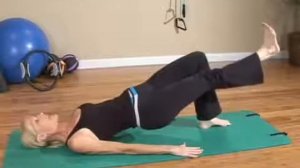Pilates: Shoulder Bridge One Leg Lift Exercise