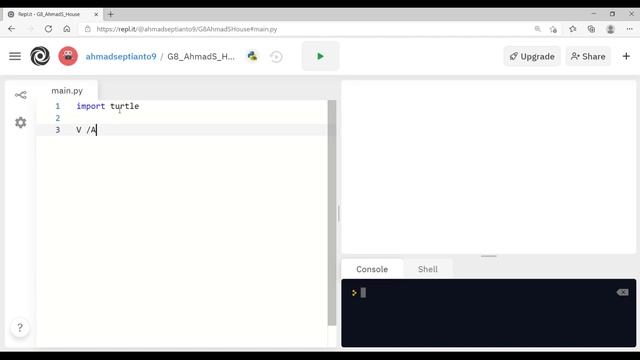 Turtle Graphic Introduction by using Python and Repl (Online IDE) смотреть онлайн