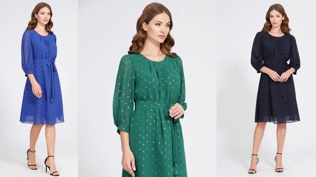 Платья из шифона Bazalini 4829.4824.4842 #платья #платьяизбеларуси